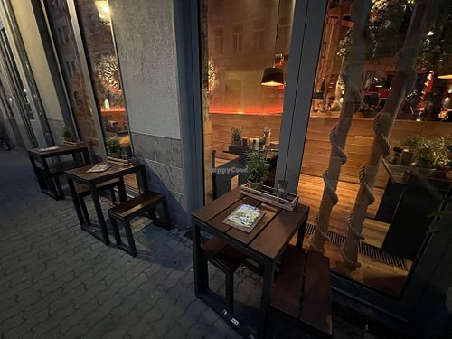 outside  at Peter Pane in Leipzig