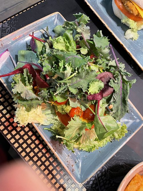 Breadless Burger  at Peter Pane in Leipzig