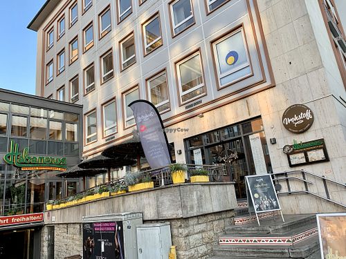 store front at Vrohstoff in Wurzburg