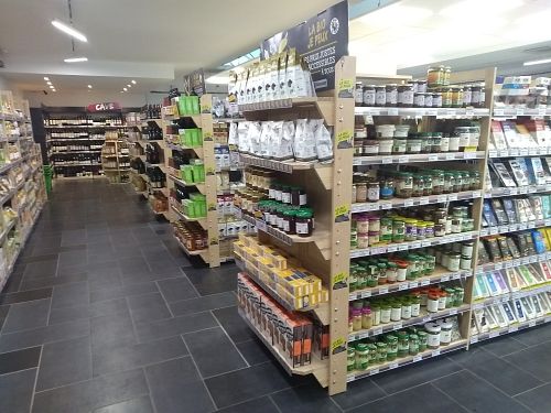 Sections at Biocoop in Wattignies