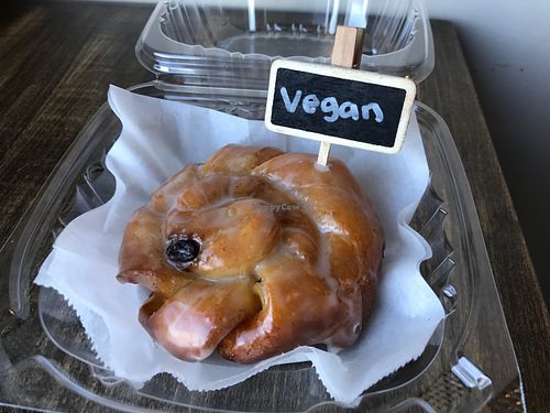 Apple, cinnamon, raisin twist.  at Sweet Retreat Donuts in Long Beach