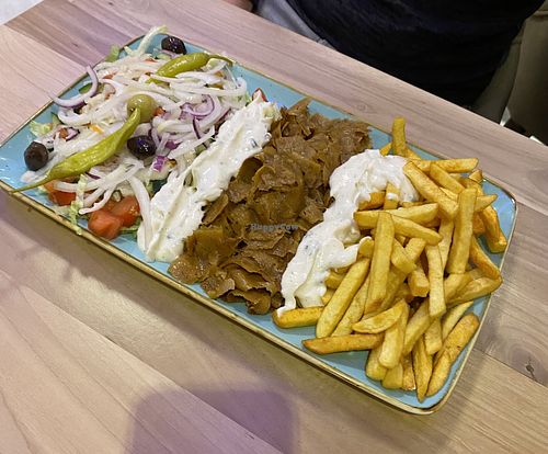 Vöner plate  at Ach der Deniz - Wandsbeker in Hamburg