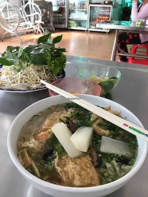 Noode soup at Hoa Loi in Tra Vinh