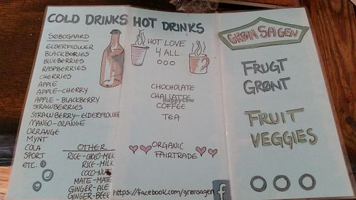 Menu1 at Grønsagen in Copenhagen