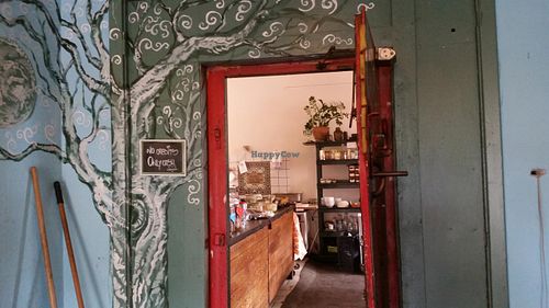 entrance at Grønsagen in Copenhagen