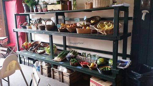 mini fruit and veggie in store at Grønsagen in Copenhagen