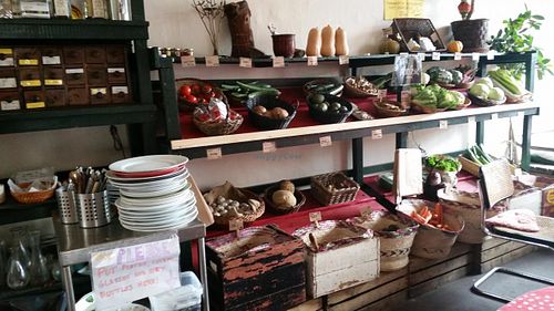 mini fruit and veggie in store at Grønsagen in Copenhagen