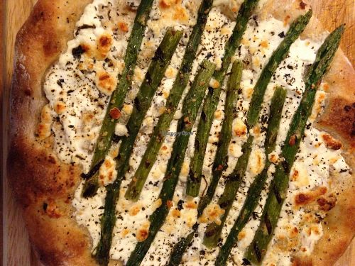 Asparagus delight at Damfino's in Quincy