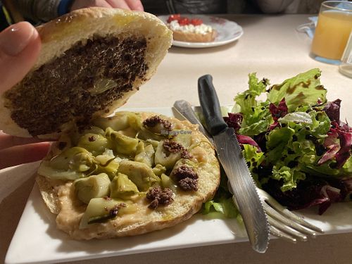 My Vegan dish  at Sullaluna in Venice