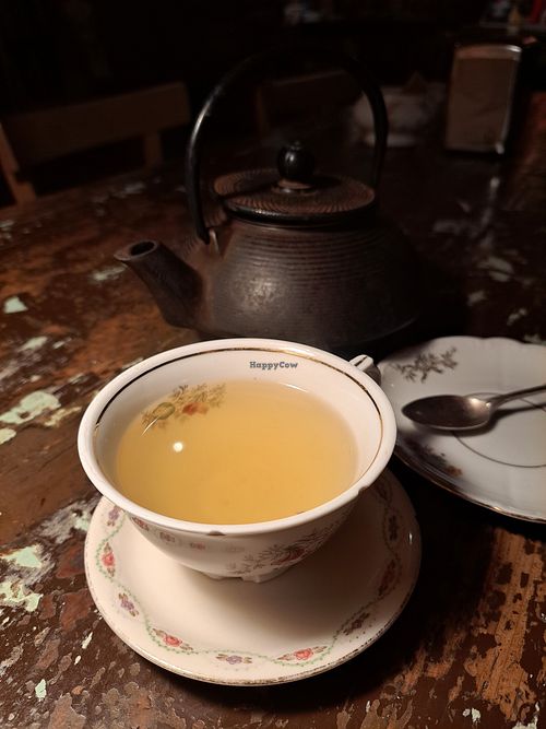 Herbal tea at Sullaluna in Venice