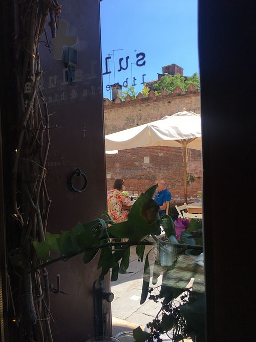 Outside  at Sullaluna in Venice