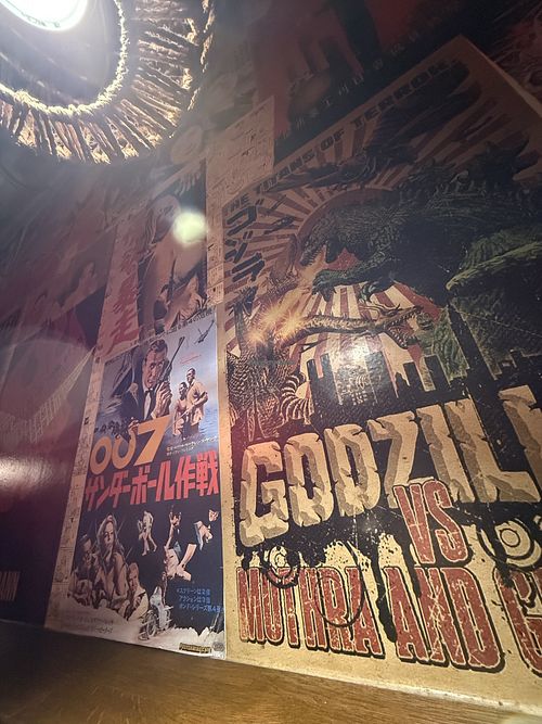 posters  at Karma Ramen - Wienzeile in Vienna