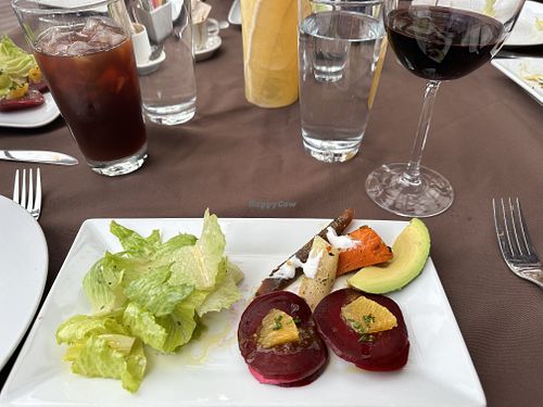 Shared Salads and appetizers  at Stone Hearth Grille in Tropic