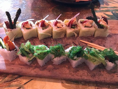 Sushi at Art Burger Sushi Bar in Myrtle Beach