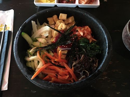 Bibimbap  at Kimchi Princess in Berlin