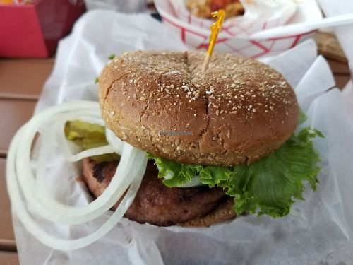 Beyond Burger at Pinky's Westside Grill in Charlotte