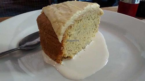 Lemon and poppyseed cake at The 78 in Glasgow