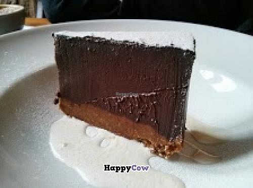 Chocolate, orange and raspberry torte at The 78 in Glasgow