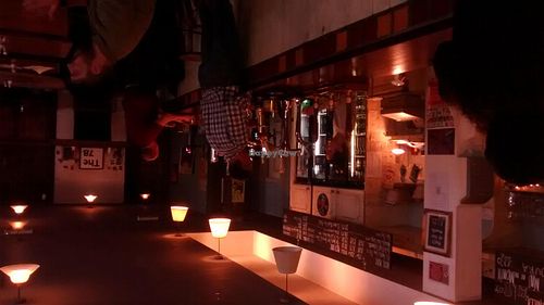 Lovely bar at The 78 in Glasgow