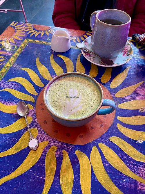 Don’t come in here often enough! Should do as it’s so friendly and they do an amazing Matcha 💚  at Charlie Friday's in Lynton