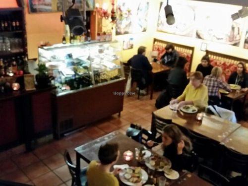 inside seating at Chutney in Stockholm