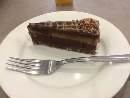 Snickers slice at Europa Cake Shop in St Kilda