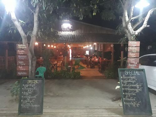 Restaurant from outside at Home Food & Drink in Ngwe Saung