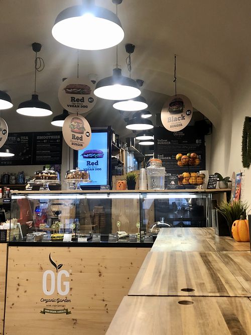 inside  at Organic Garden in Ljubljana