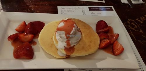 Strawberry Patch at The Pancake Manor in Brisbane