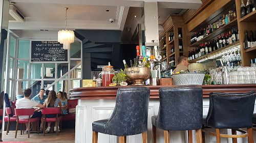 The bar at The Phene in South West London
