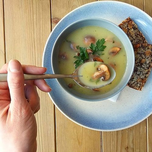 soup at Mercy in Prague