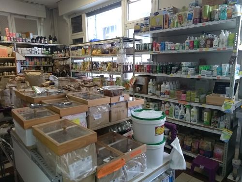 The inside at Robin des Bio in Lille