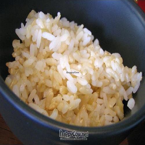 Organic Short Grain Rice with Japanese Rice from ONAKA at Enso Kitchen in Central Singapore