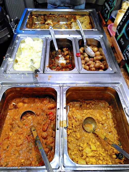 Buffet (part 2) at Hermans in Stockholm