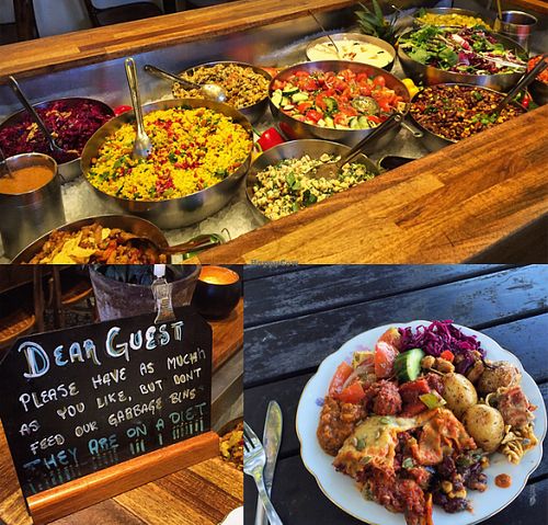 cute and so delicious  at Hermans in Stockholm