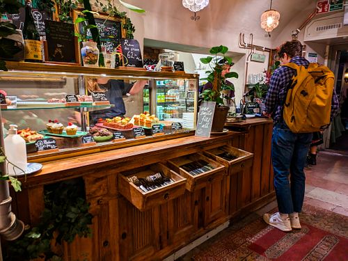 Inside of Hermans at Hermans in Stockholm