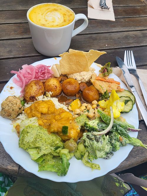 The food at Hermans in Stockholm