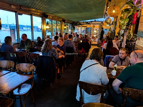 Back room seating at Hermans at Hermans in Stockholm