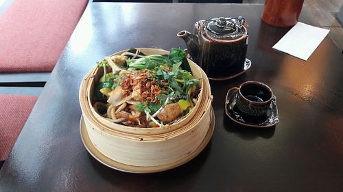 Udon Nudeln at Good Morning Vietnam Vegan in Berlin