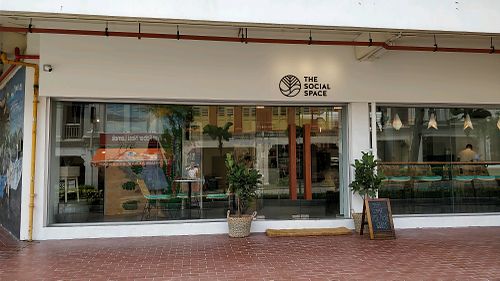 shop front at The Social Space - Chinatown in Central Singapore