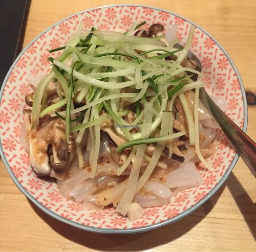 Cold bean thread noodle dish - delicious  at SOHOFAMA in Hong Kong Island