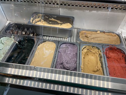 All the amazing vegan flavors!   at The Greenery Creamery  in Orlando