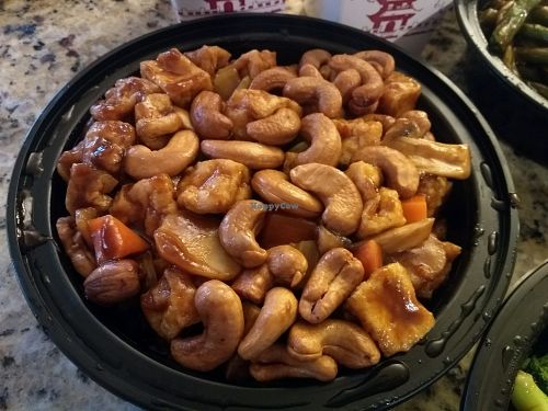 cashew nut tofu! at Big Panda in Alexandria