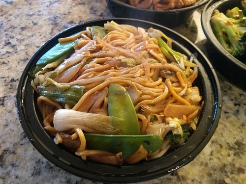 veggie lo mein at Big Panda in Alexandria