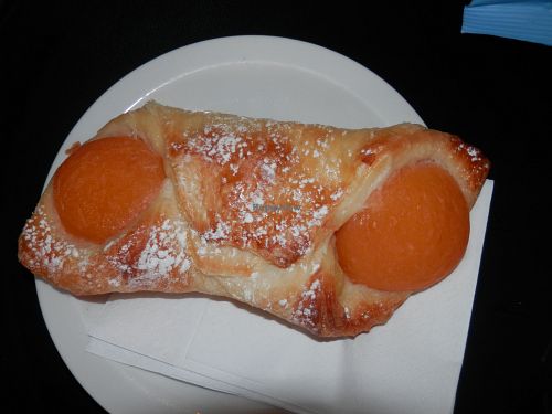 Apricot croissant at Caffe Nero in Spalding