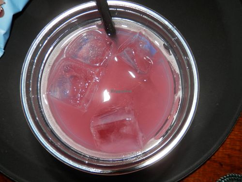 Crushed raspberry lemonade at Caffe Nero in Spalding