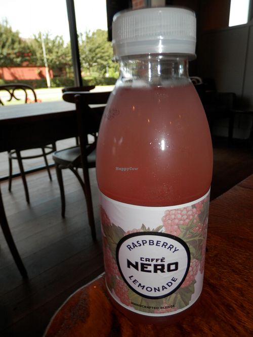 Raspberry lemonade at Caffe Nero in Spalding