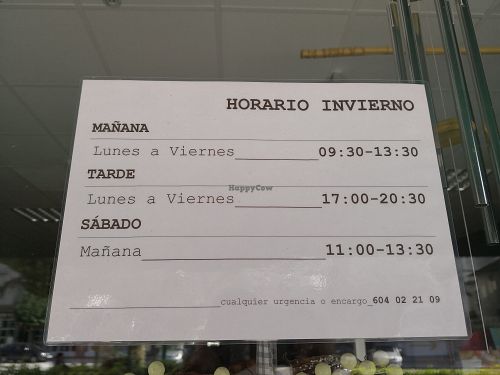 Horario Inverno at El Universo de Awen in Ourense