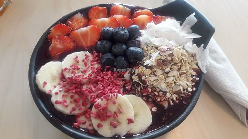 Acai bowl at Veji  in Copenhagen
