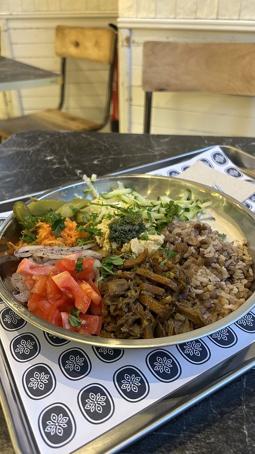   at Falafeleria - Sta Barbara in Madrid